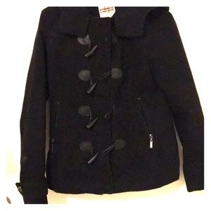 Black winter coat